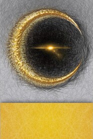 现代风抽象光影玄关装饰画