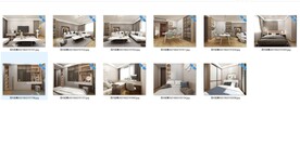 全屋定制全屋效果图共11张图