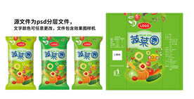 蔬菜卷包装