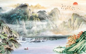 国画山水