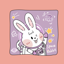 卡通兔子