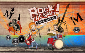 音乐主题背景设计