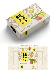桃子包装 