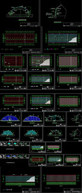 四种拱棚温室CAD施工图