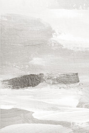 轻奢装饰画 灰白抽象画