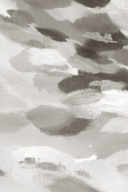 轻奢装饰画 灰白抽象画