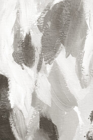 轻奢装饰画 灰白抽象画