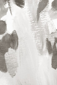 轻奢装饰画 灰白抽象画