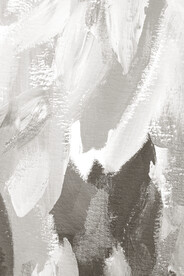 轻奢装饰画 灰白抽象画