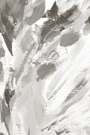 轻奢装饰画 灰白抽象画