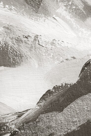 轻奢装饰画 灰白抽象画