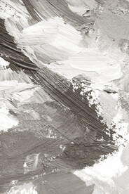 轻奢装饰画 灰白抽象画