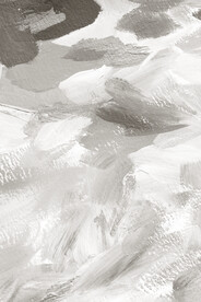 轻奢装饰画 灰白抽象画