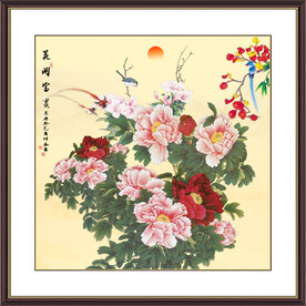 花开富贵牡丹图