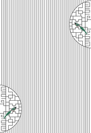 高清分层透明底推拉门打印图