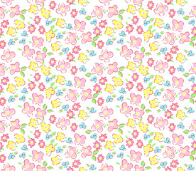 数码碎花小印花