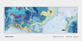茶室水墨装饰画