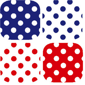 数码彩色圆点几何