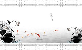 高清分层透明底推拉门打印图