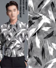 数码印花 男装潮牌泥彩大牌