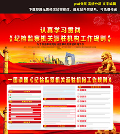 纪检监察机关派驻机构工作规则