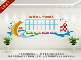 教师风采墙
