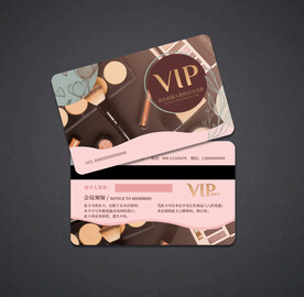 化妆会员卡
