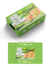水蜜桃包装 