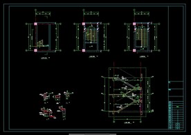 幼儿园楼梯施工图