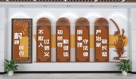 村规民约PVC文化墙