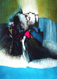 轻奢装饰画 抽象油画 水彩画