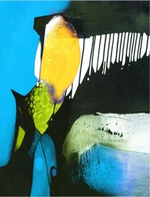 轻奢装饰画 抽象油画 水彩画