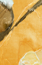 轻奢装饰画 抽象金色油画