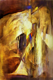 轻奢装饰画 抽象油画