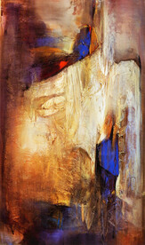 轻奢装饰画 抽象油画