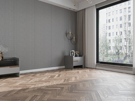 现代极简卧室场景