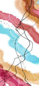 轻奢装饰画 抽象油画 水彩画