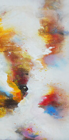 轻奢装饰画 抽象油画 彩绘图