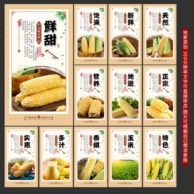 玉米海报