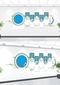 乡村振兴文化墙横版