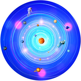圆形星空软膜天花