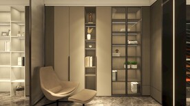 轻奢 书柜 书房