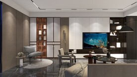 轻奢 电视柜 书柜