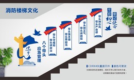 应急管理八个带头楼梯文化