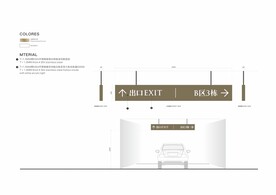 停车场吊挂牌指引