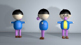 C4D卡通人物形象设计