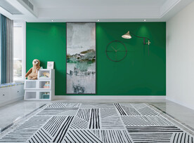 现代客厅背景墙