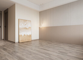 现代极简卧室场景