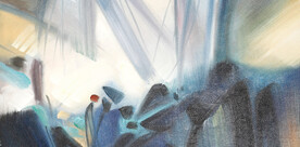 轻奢装饰画 抽象油画 彩绘