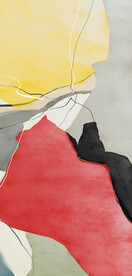 轻奢装饰画 抽象油画 彩绘